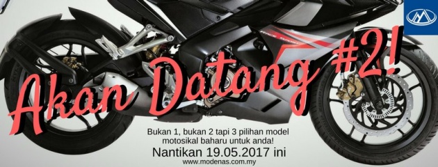 Modenas keluarkan teaser model baharu kedua