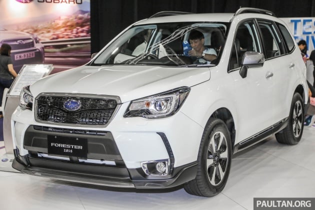 Subaru Forester 2.0i-S officially previewed in Malaysia