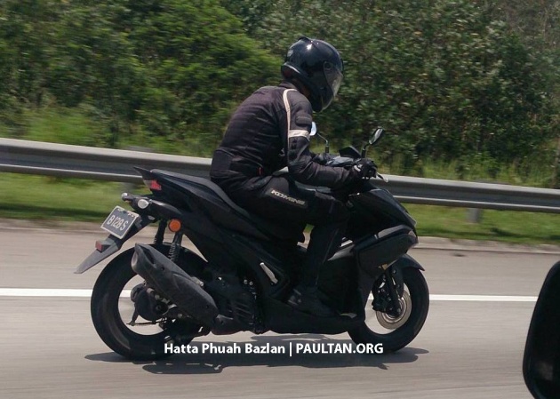 SPYSHOT: Yamaha NVX 155 ditemui sekitar Rawang