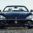2018 Maserati GranCabrio debuts with minor updates