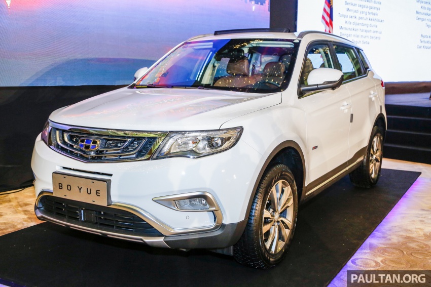 Geely Boyue SUV makes first Malaysian appearance 676525