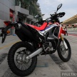 Honda CRF250L dan CRF250 Rally dilancar di Malaysia pada harga masing-masing RM24k dan RM29k