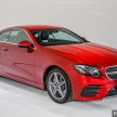 Mercedes-Benz E-Class Coupe kini dilancarkan di Malaysia – tiga varian, harga dari RM436k
