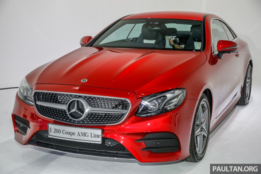 Mercedes-Benz E-Class Coupe kini dilancarkan di Malaysia – tiga varian, harga dari RM436k 689212