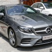 Mercedes-Benz E-Class Coupe kini dilancarkan di Malaysia – tiga varian, harga dari RM436k