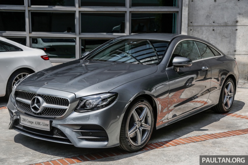 Mercedes-Benz E-Class Coupe kini dilancarkan di Malaysia – tiga varian, harga dari RM436k 689376