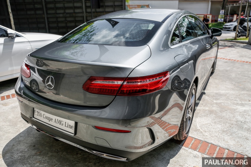 Mercedes-Benz E-Class Coupe kini dilancarkan di Malaysia – tiga varian, harga dari RM436k 689377