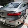 Mercedes-Benz E-Class Coupe kini dilancarkan di Malaysia – tiga varian, harga dari RM436k