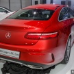 Mercedes-Benz E-Class Coupe kini dilancarkan di Malaysia – tiga varian, harga dari RM436k