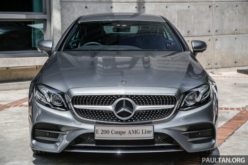 Mercedes-Benz E-Class Coupe kini dilancarkan di Malaysia – tiga varian, harga dari RM436k 689241