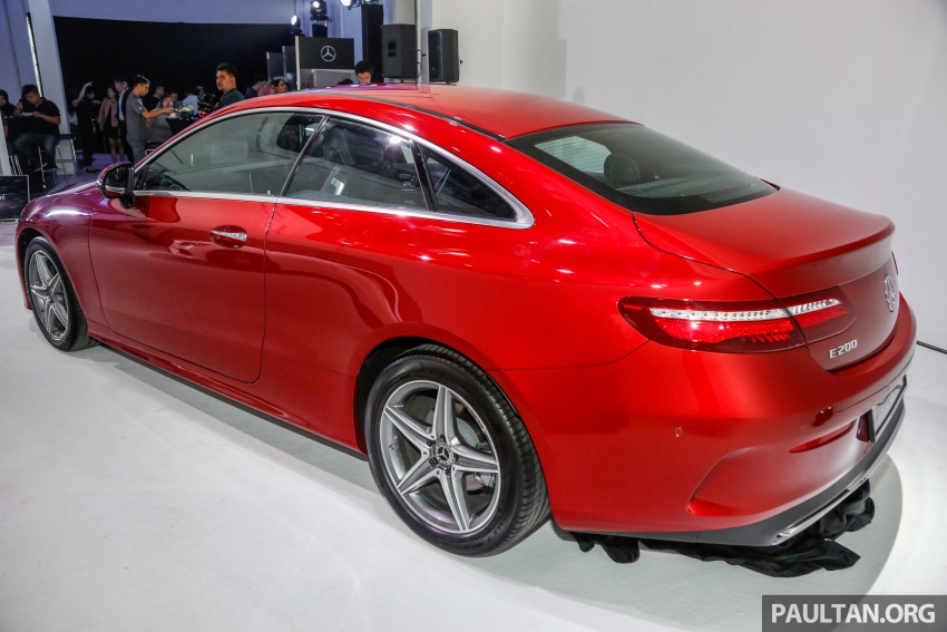 Mercedes-Benz E-Class Coupe kini dilancarkan di Malaysia – tiga varian, harga dari RM436k 689352