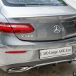 Mercedes-Benz E-Class Coupe kini dilancarkan di Malaysia – tiga varian, harga dari RM436k