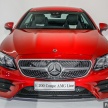Mercedes-Benz E-Class Coupe kini dilancarkan di Malaysia – tiga varian, harga dari RM436k