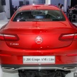 Mercedes-Benz E-Class Coupe kini dilancarkan di Malaysia – tiga varian, harga dari RM436k
