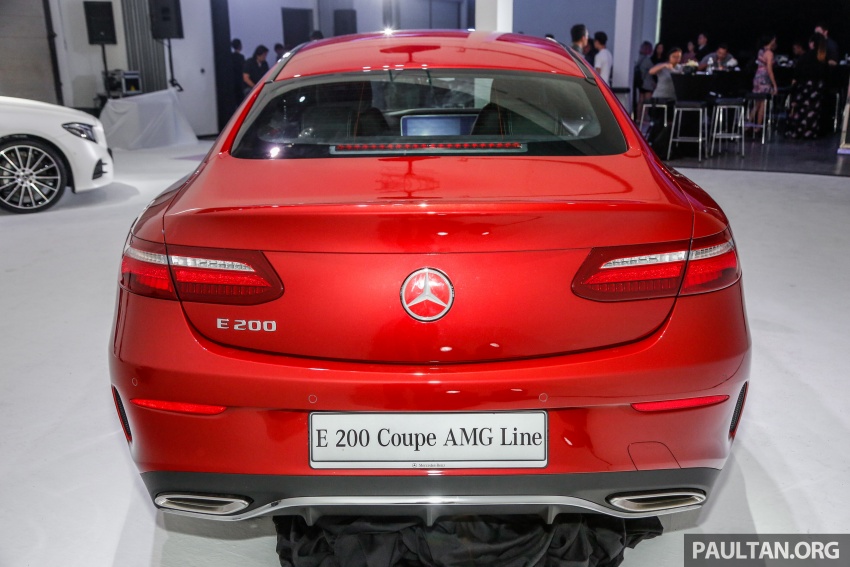 Mercedes-Benz E-Class Coupe kini dilancarkan di Malaysia – tiga varian, harga dari RM436k 689355
