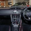 Subaru BRZ facelift officially launched in Malaysia – six-speed manual priced at RM224k, auto for RM231k