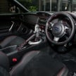 Subaru BRZ facelift officially launched in Malaysia – six-speed manual priced at RM224k, auto for RM231k