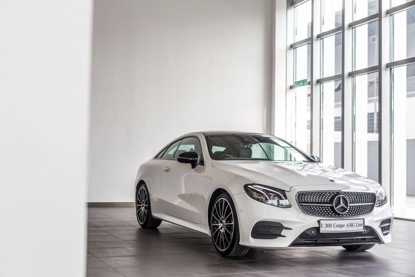 Mercedes-Benz E-Class Coupe kini dilancarkan di Malaysia – tiga varian, harga dari RM436k 688875