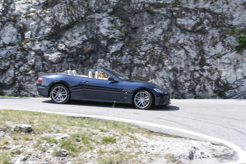 DRIVEN: 2018 Maserati GranTurismo, GranCabrio in northern Italy – form is temporary, class is permanent 700848