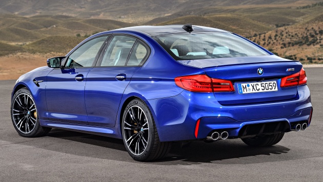 F90 BMW M5 finally revealed with 600 hp and 750 Nm