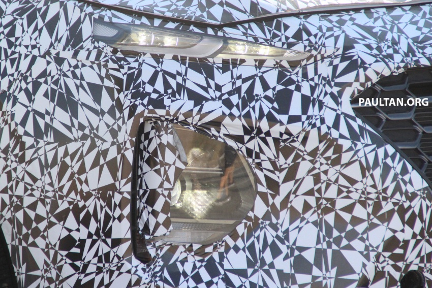 SPYSHOTS: Next-gen Hyundai Santa Fe seen testing 700305