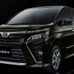 GIIAS 2017: Toyota Voxy generasi ketiga versi facelift diperkenalkan pada pasaran Indonesia secara rasmi