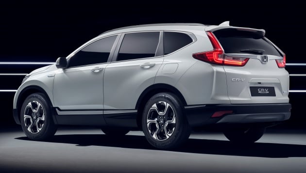 Honda CR-V Hybrid Prototype revealed at Frankfurt