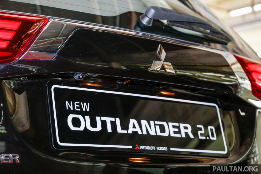 Mitsubishi Outlander 2.0 AWD CKD debuts – RM140k 710183