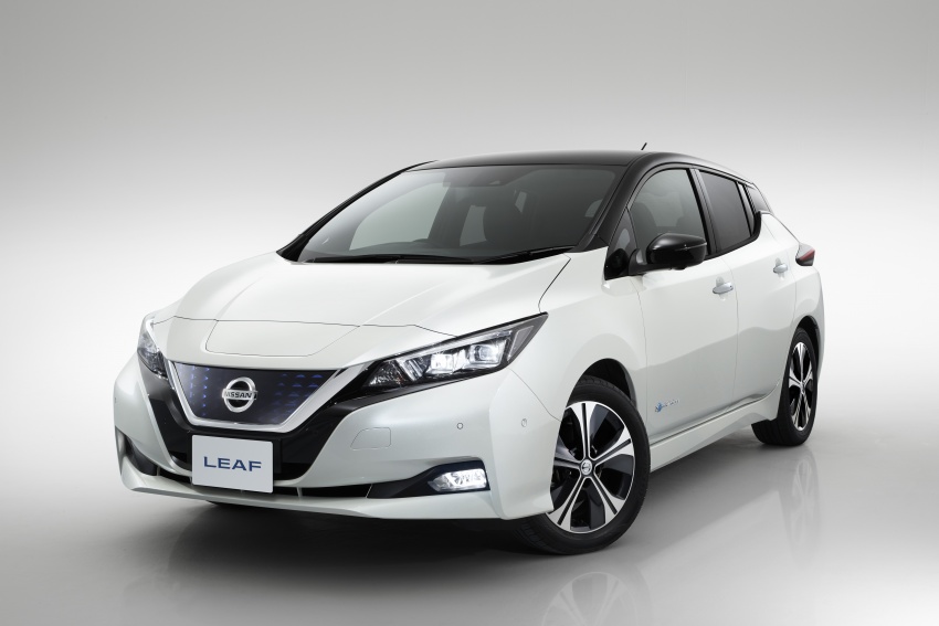 Nissan Leaf 2018 punya lebih teknologi dan bergaya 706430