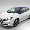 Nissan Leaf 2018 punya lebih teknologi dan bergaya