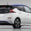 2018 Nissan Leaf – second-gen EV with 400 km range