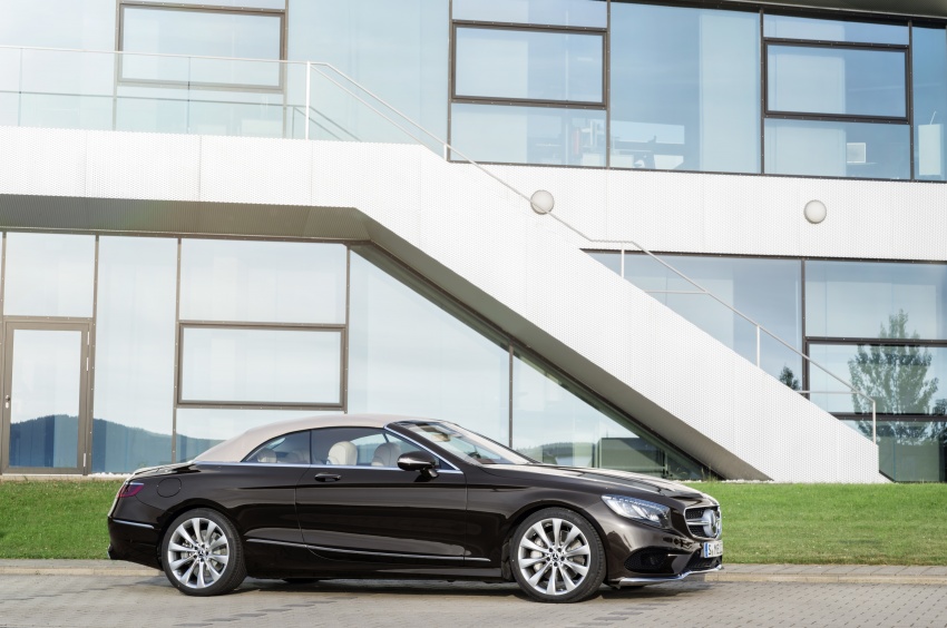 Mercedes-Benz S-Class Coupe C217 dan S-Class Cabriolet A217 facelift didedah, termasuk versi AMG 705604