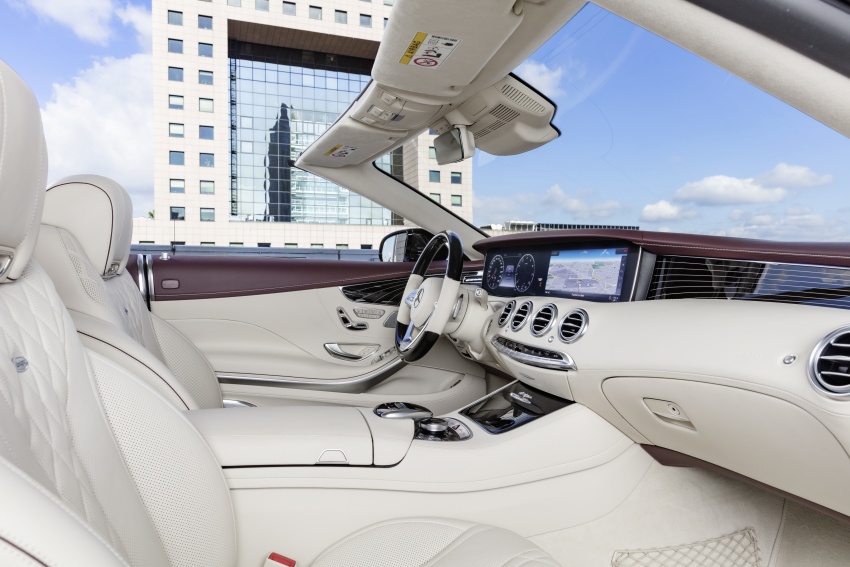 Mercedes-Benz S-Class Coupe C217 dan S-Class Cabriolet A217 facelift didedah, termasuk versi AMG 705609