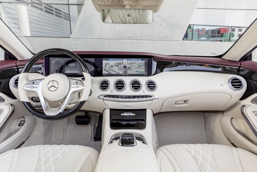 Mercedes-Benz S-Class Coupe C217 dan S-Class Cabriolet A217 facelift didedah, termasuk versi AMG 705610