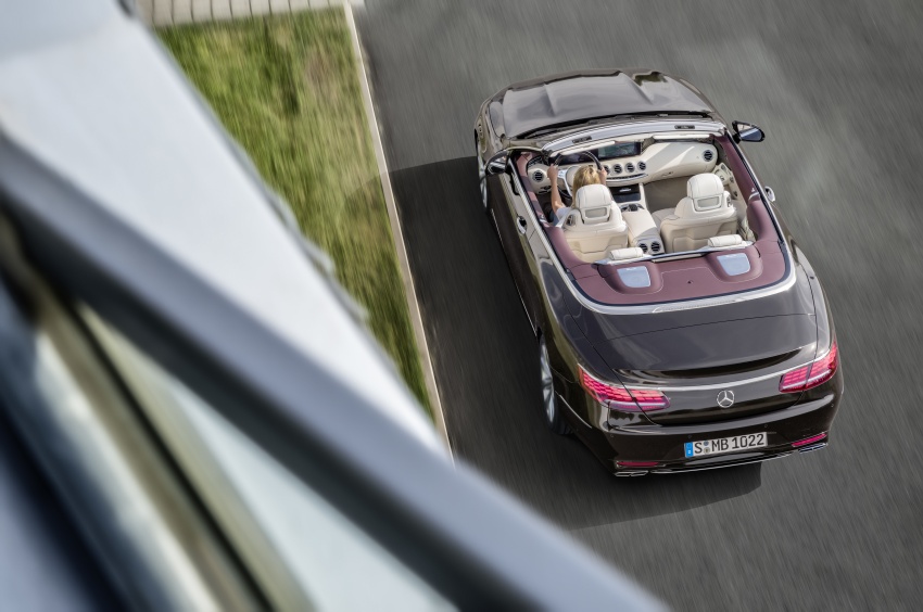 Mercedes-Benz S-Class Coupe C217 dan S-Class Cabriolet A217 facelift didedah, termasuk versi AMG 705595