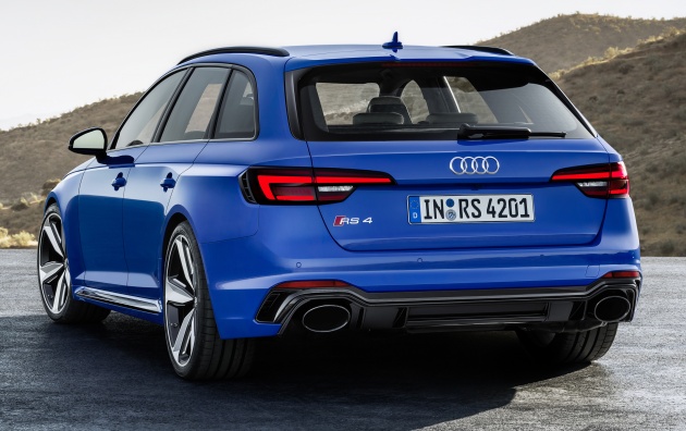2018 Audi RS4 Avant revealed with 450 hp 2.9 litre V6