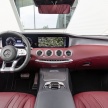 Mercedes-Benz S-Class Coupe C217 dan S-Class Cabriolet A217 facelift didedah, termasuk versi AMG