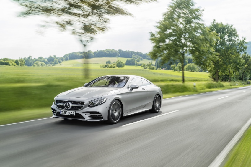 Mercedes-Benz S-Class Coupe C217 dan S-Class Cabriolet A217 facelift didedah, termasuk versi AMG 705563