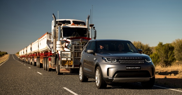 Land Rover Discovery Td6 tarik lori treler berat 110 tan