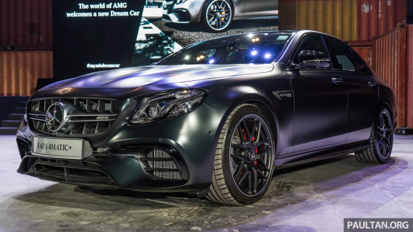 W213 Mercedes-AMG E63S 4Matic+ launched in Malaysia, from RM999k – Edition 1, RM1.09 million 715700
