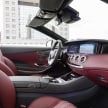 Mercedes-Benz S-Class Coupe C217 dan S-Class Cabriolet A217 facelift didedah, termasuk versi AMG