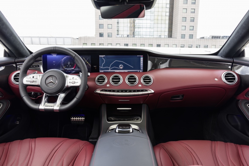 Mercedes-Benz S-Class Coupe C217 dan S-Class Cabriolet A217 facelift didedah, termasuk versi AMG 705675