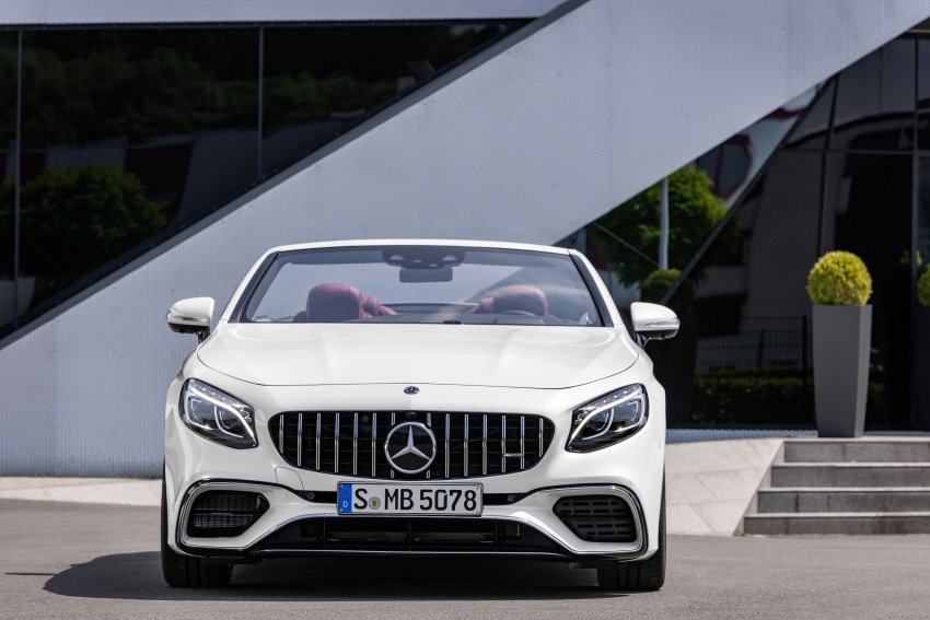 Mercedes-Benz S-Class Coupe C217 dan S-Class Cabriolet A217 facelift didedah, termasuk versi AMG 705649