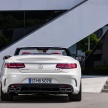 Mercedes-Benz S-Class Coupe C217 dan S-Class Cabriolet A217 facelift didedah, termasuk versi AMG