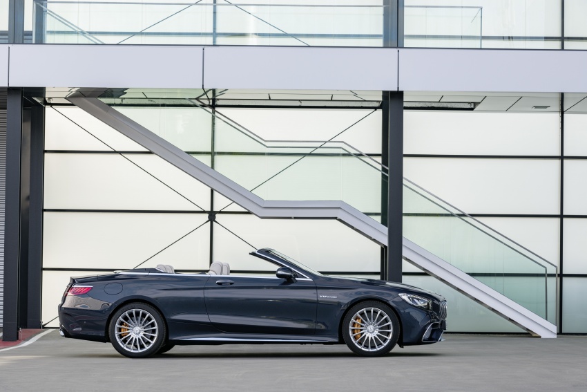 Mercedes-Benz S-Class Coupe C217 dan S-Class Cabriolet A217 facelift didedah, termasuk versi AMG 705695