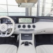Mercedes-Benz S-Class Coupe C217 dan S-Class Cabriolet A217 facelift didedah, termasuk versi AMG