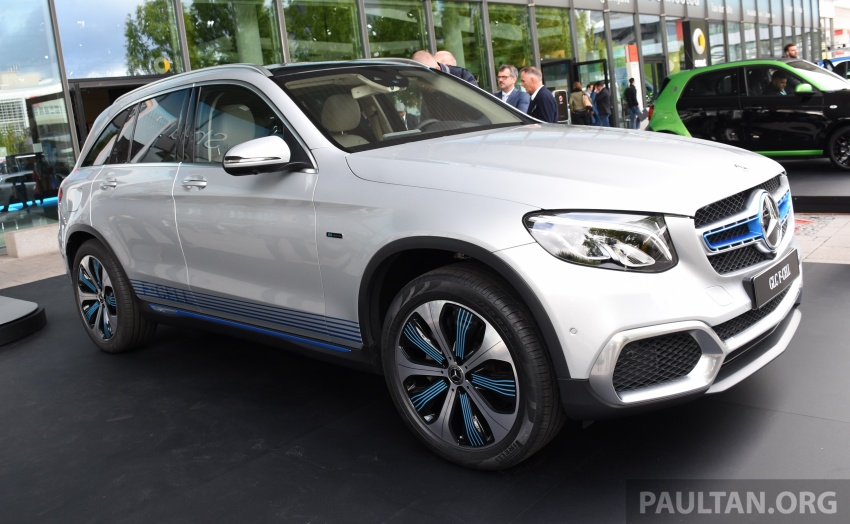 Mercedes-Benz GLC F-Cell revealed in pre-production form at Frankfurt show – two electric energy sources 710436