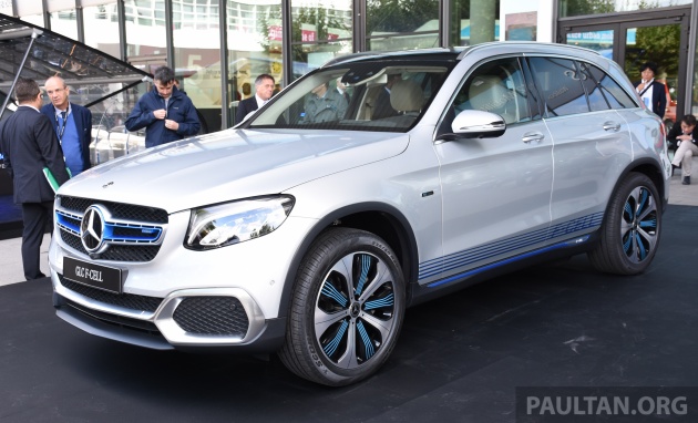 Mercedes-Benz GLC F-Cell revealed in pre-production form at Frankfurt show – two electric energy sources
