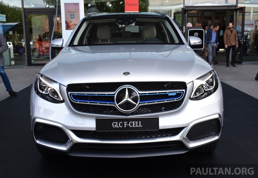 Mercedes-Benz GLC F-Cell revealed in pre-production form at Frankfurt show – two electric energy sources 710438