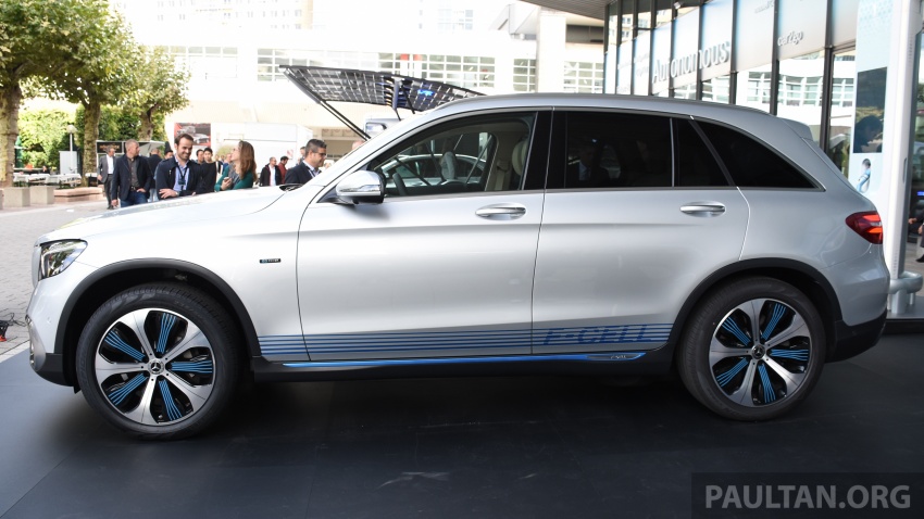 Mercedes-Benz GLC F-Cell revealed in pre-production form at Frankfurt show – two electric energy sources 710440